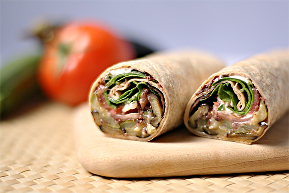 IMG_0279 Roasted vegetable wrap