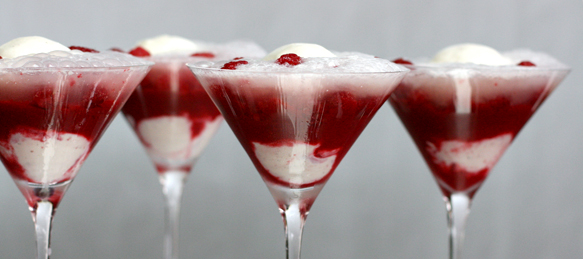 Raspberry-champagne Fizz 583