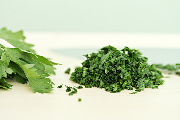 Parsley - finely chopped Parsley - finely chopped