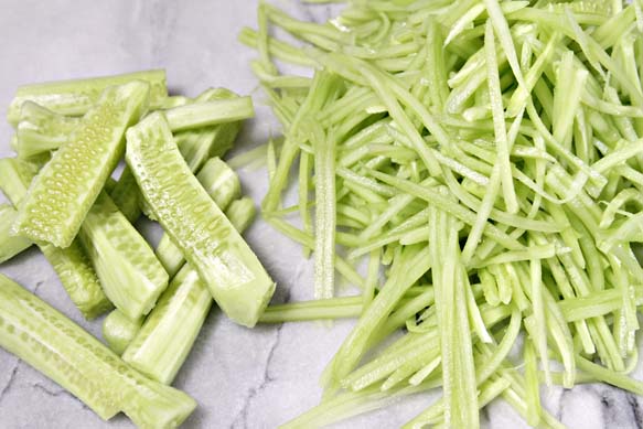 #2 Julienne slices